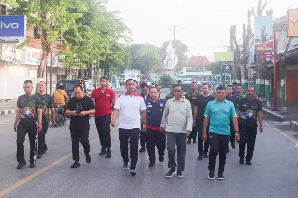 Organisasi Sahabat Mahfud Gelar Jalan Pagi Bersama Menkopolhukam RI