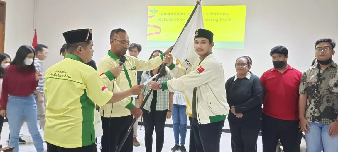 Ketua Pemuda Katolik Surabaya Dilantik, Siap Tancap Gas Kolaborasi Untuk Masyarakat