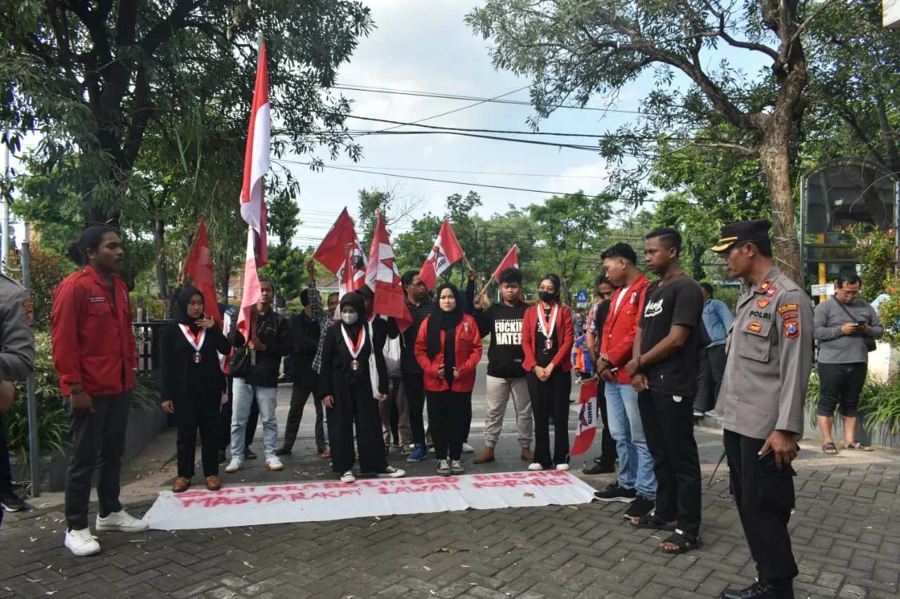 Puncak Peringatan Hakordia, GMNI Probolinggo Ajak Masyarakat Untuk Bersama Lawan Korupsi