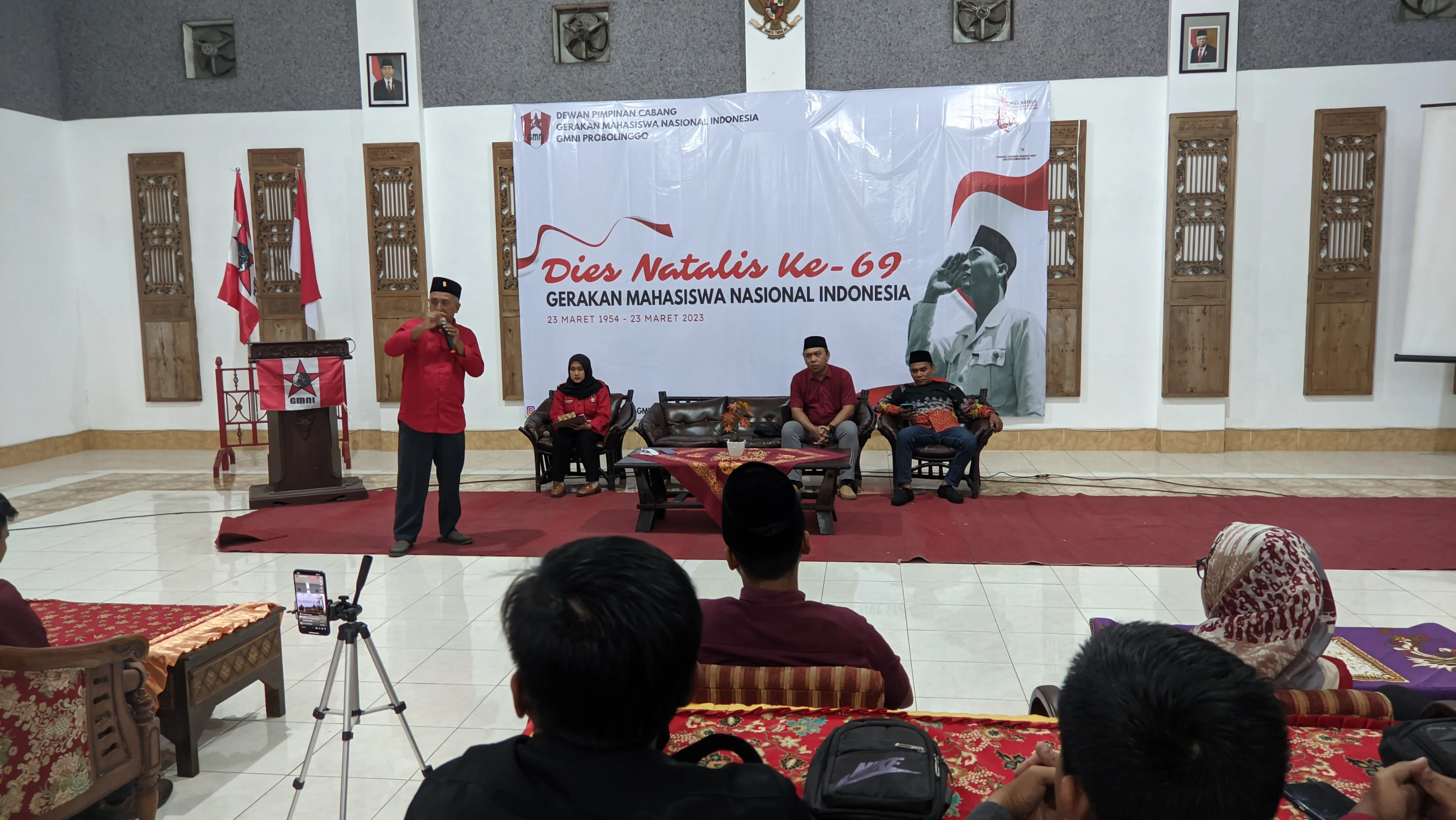 Dies Natalis Ke - 69, Momentum GMNI Probolinggo Perkuat Kaderisasi Dan Organisasi