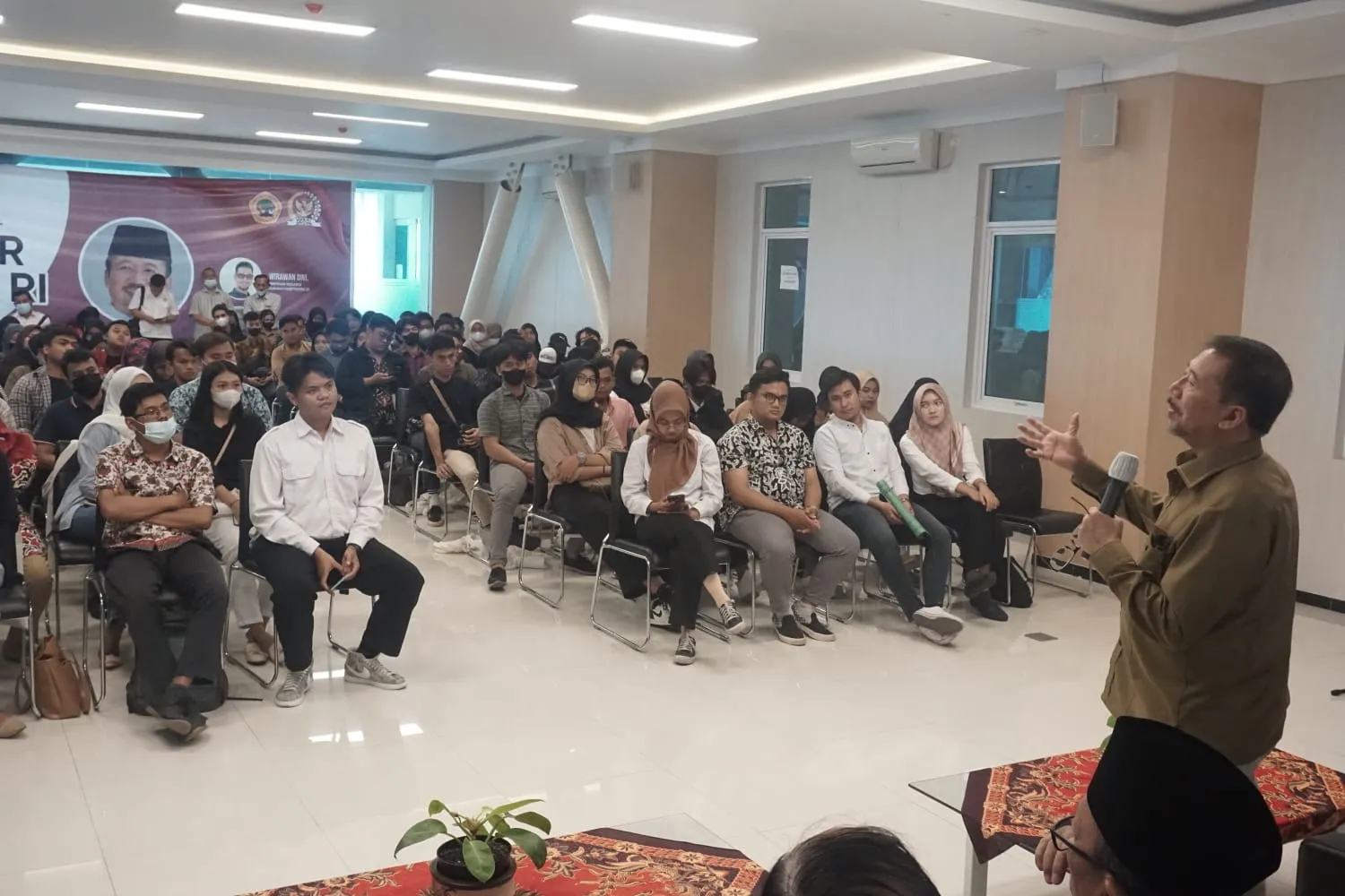 Sosialisasi 4 Pilar MPR RI, Bambang DH Berharap Muncul Calon Pemimpin Muda Nasionalis Dan Kreatif