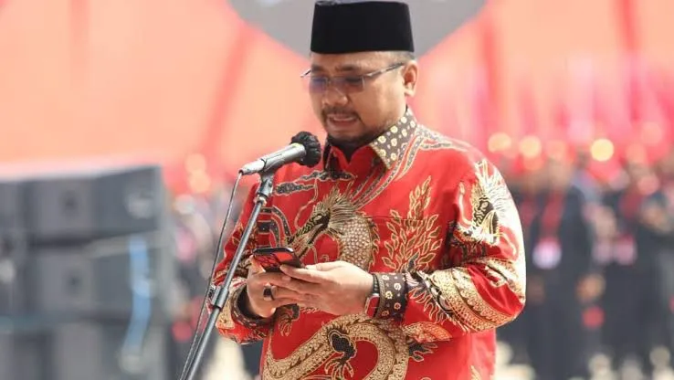 Gus Yaqut Bacakan Doa di Puncak Peringatan Bulan Bung Karno, Kader Muda PDI Perjuangan Ungkap Rasa Bangga Dan Terimakasih Pada Ansor