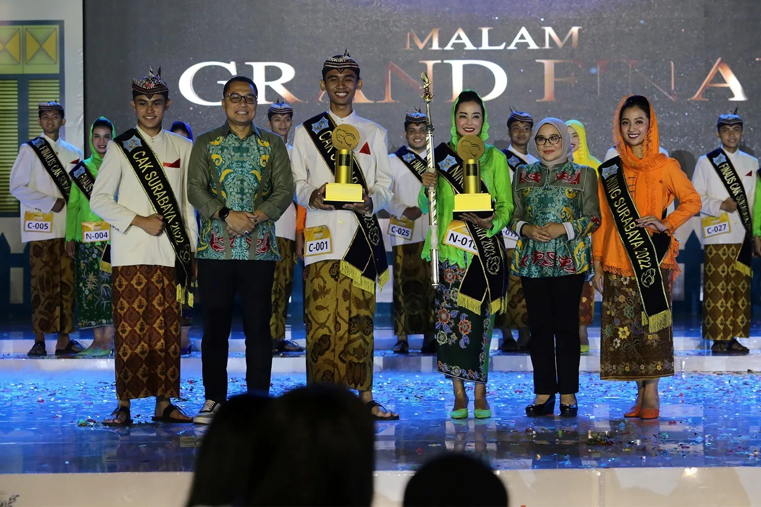 Tio dan Azelia Terpilih Jadi Duta Wisata Cak dan Ning Surabaya 2023, Ini Harapan Eri Cahyadi