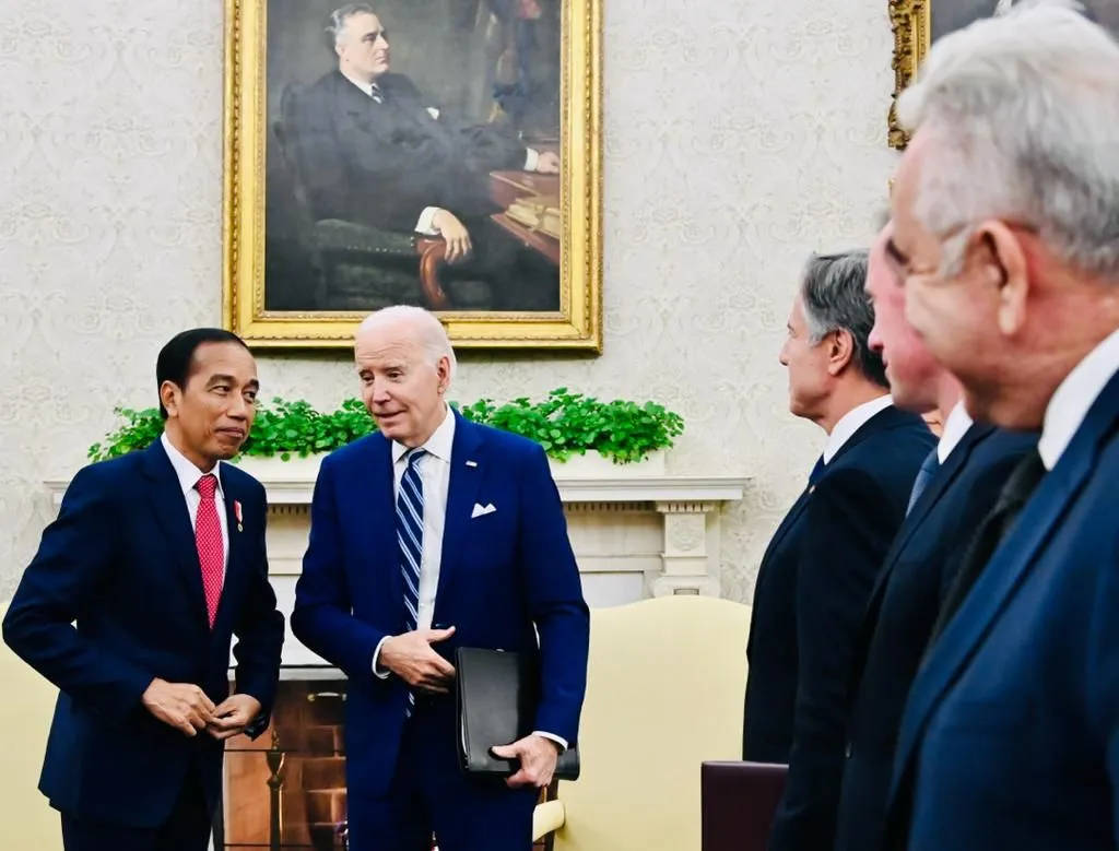Bertemu Presiden Joe Biden, Presiden Jokowi Ajak Kemitraan Indonesia-Amerika