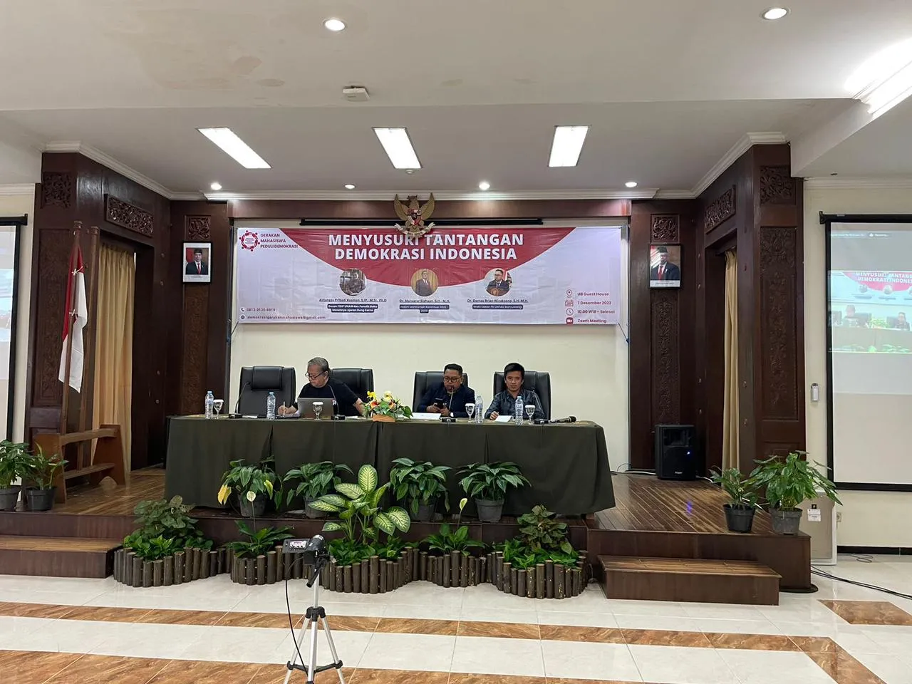 Kritisi Pilpres 2024, Gerakan Mahasiswa Peduli Demokrasi Serukan Lawan Intimidasi Politik