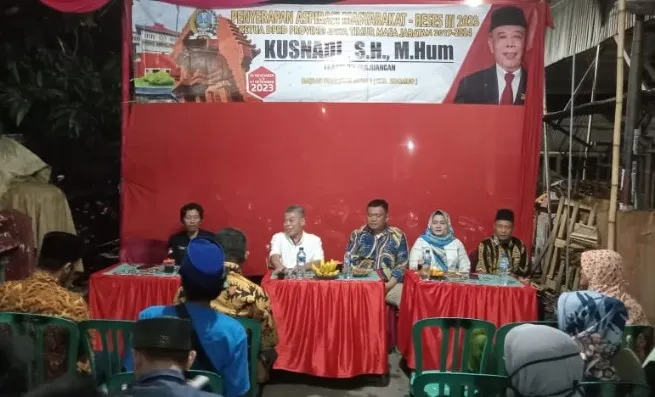 Ketua DPRD Jatim Blusukan ke Sidoarjo Jelang Pemilu 2024, Kusnadi: Saya Tidak Kampanye