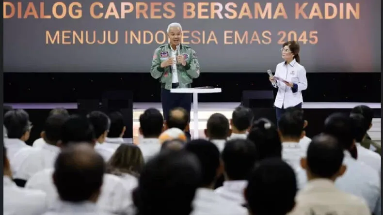 Kadin: Visi Misi Pembangunan Ekonomi Ganjar-Mahfud Selaras dengan Roadmap Indonesia Emas 2045