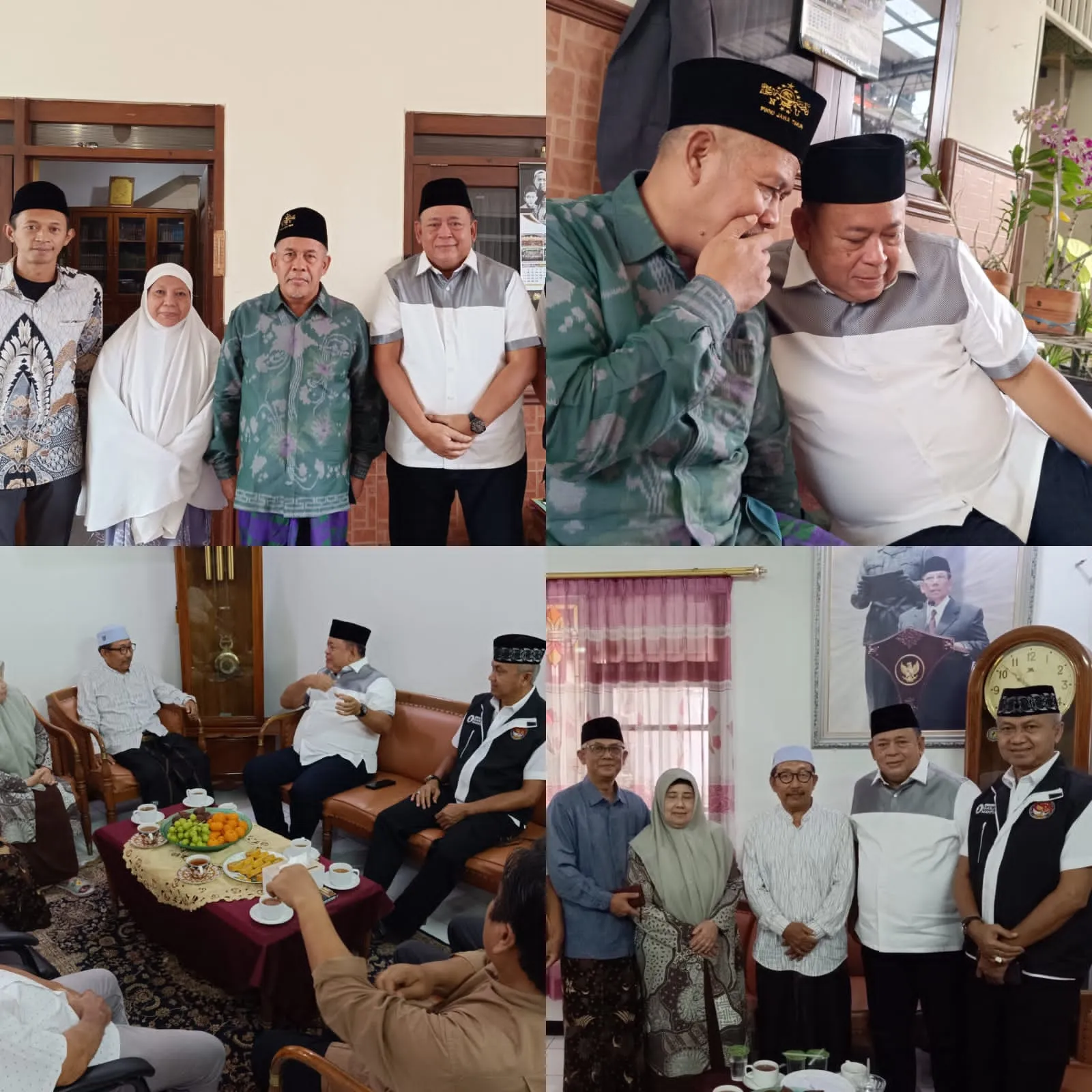 Merajut Kerukunan, TPN Ganjar-Mahfud Datang ke Kiai Marzuki dan Nyai Hasyim