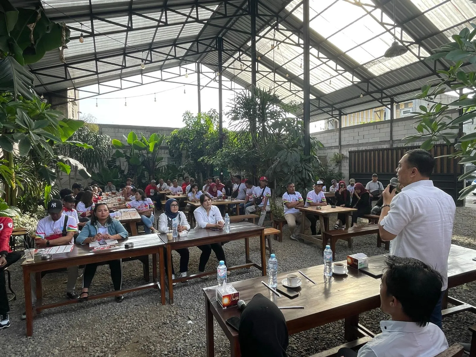 Taruna Merah Putih Jawa Timur Sosialisasi Ganjar - Mahfud di Kabupaten dan Kota Malang