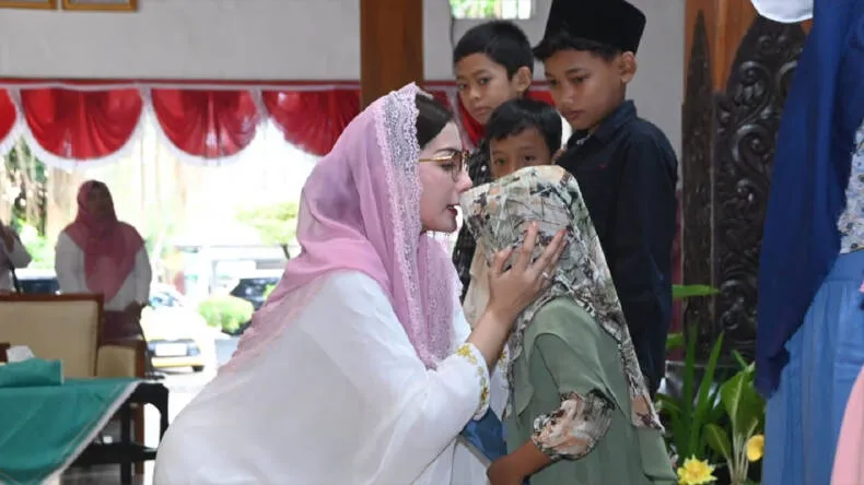 Buka Pondok Ramadhan, Ini Pesan Istri Bupati Trenggalek Novita Hardini