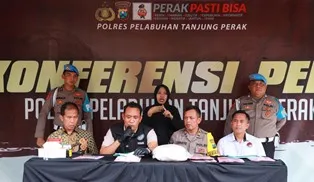 Polres Tanjung Perak Surabaya Tangkap 21 Tersangka Narkoba di Surabaya Selama Februari 2024