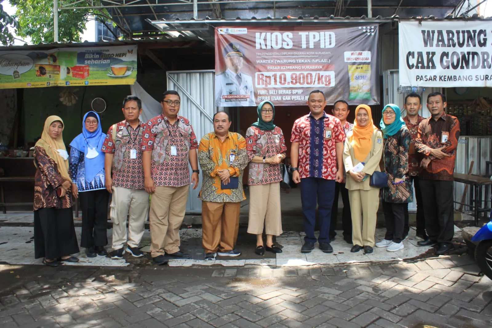 Pemkot Surabaya Tambah Unit Kios TPID di Lima Pasar Tradisional