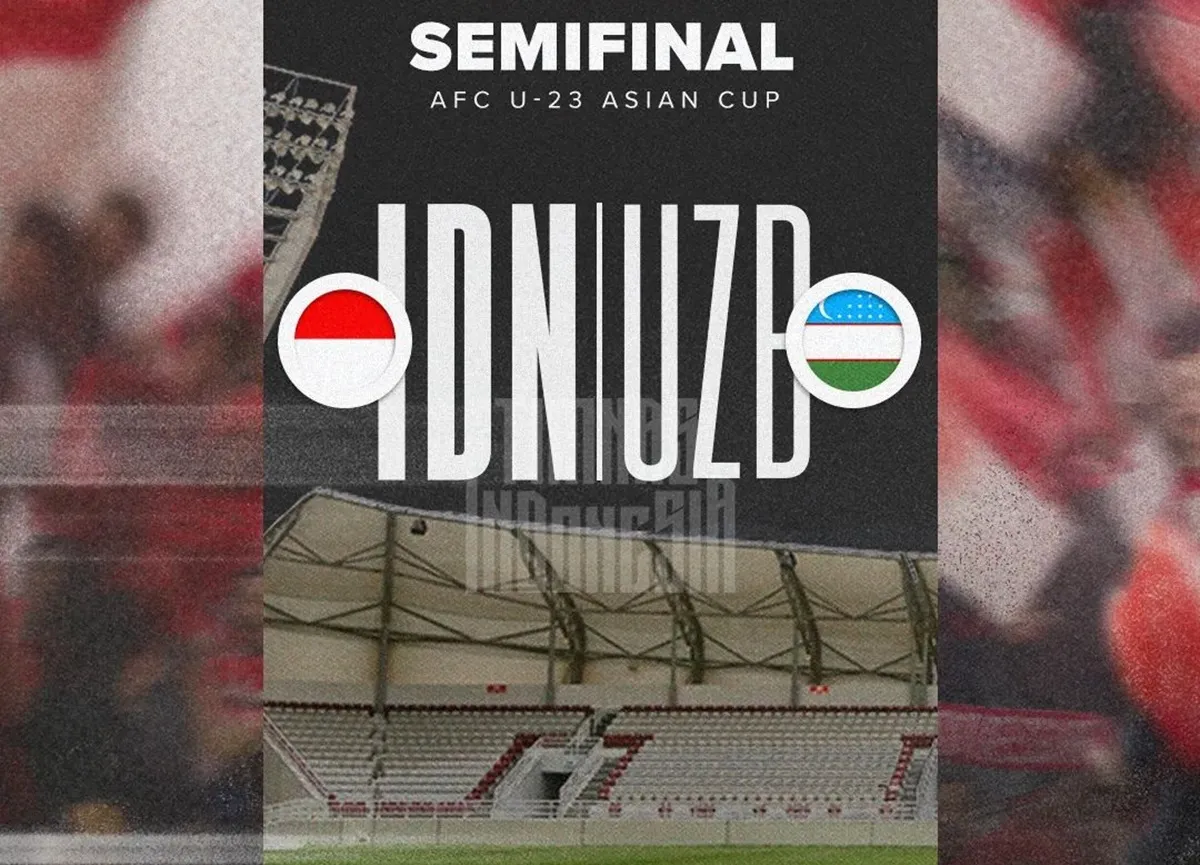 Prediksi Timnas Indonesia vs Uzbekistan Semifinal Piala Asia U23 2024 : Skor, Head to Head, Susunan Pemain, dan Link Live Streaming