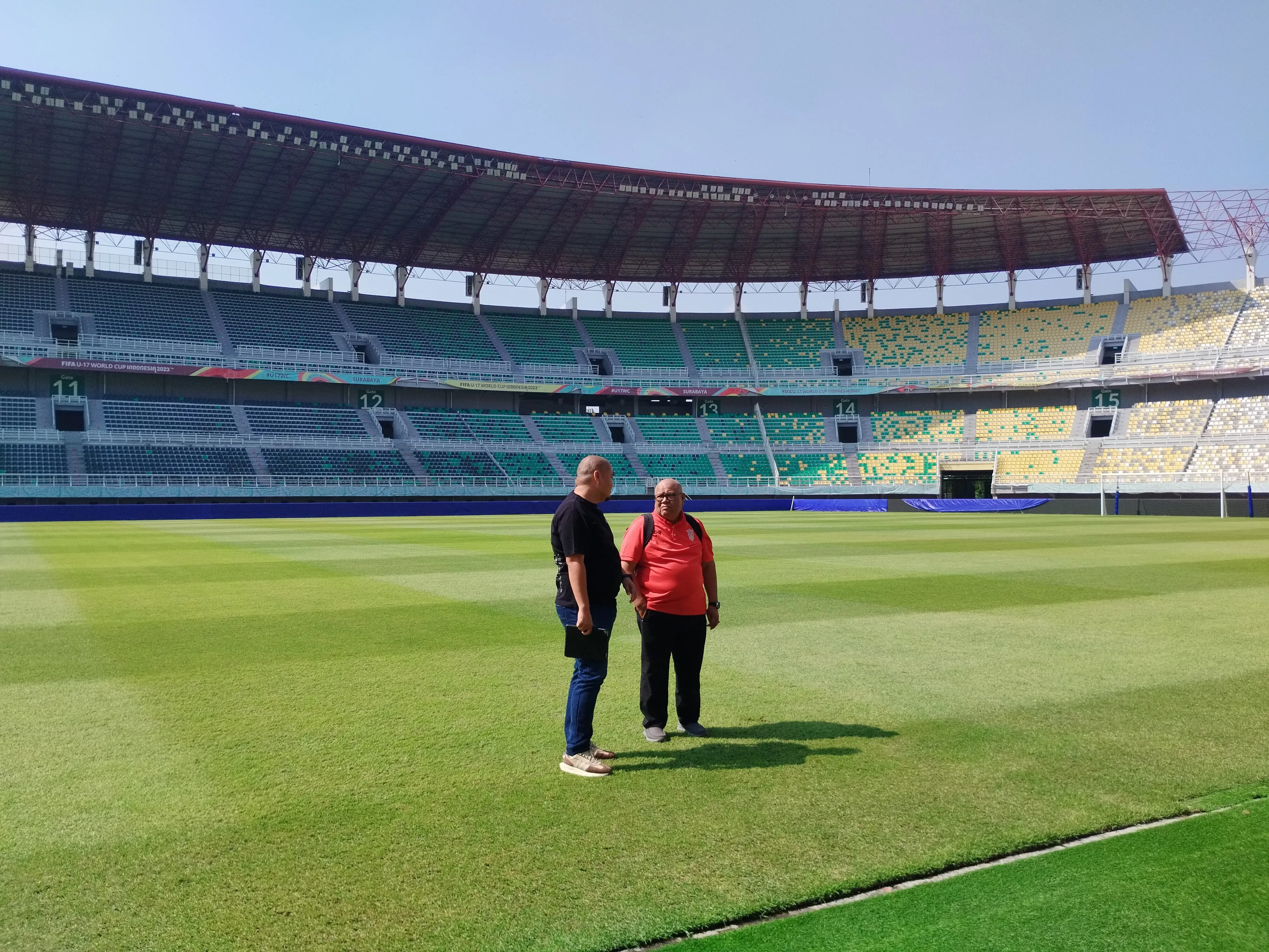 PSSI Inspeksi Venue Stadion GBT dan G10N Jelang Pertandingan Piala AFF U-19 di Surabaya
