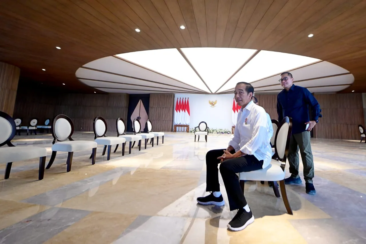 Ngantor di IKN, Presiden Jokowi Minta Masyarakat Tidak Digusur
