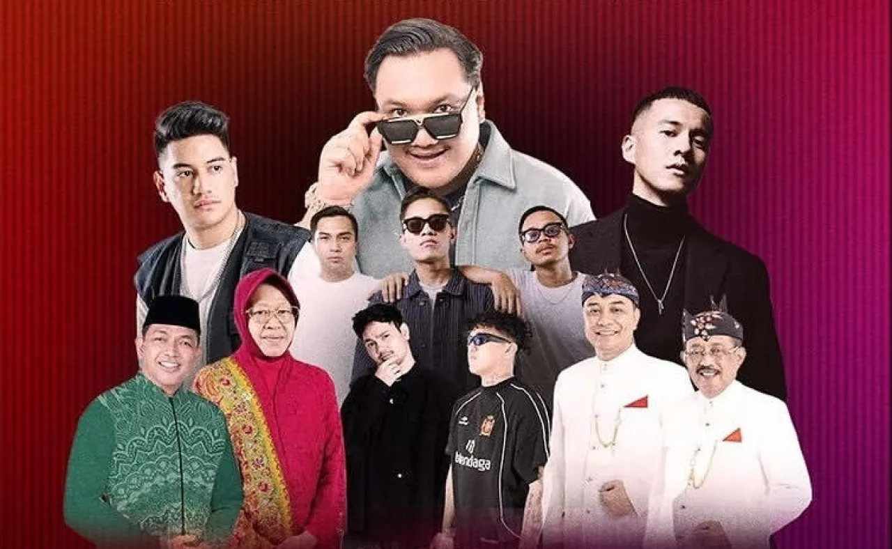 Konser Surabaya Satu Suara Resik-Resik Jatim, Ini Tekad Ketua DPC PDIP di Pilkada
