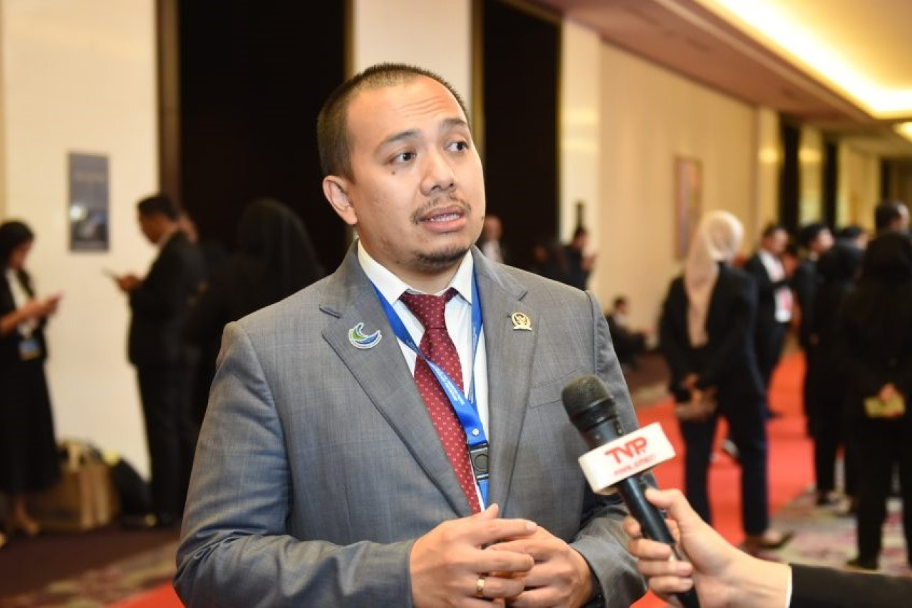 Anggota Komisi III DPR Gilang Dhielafararez. (Foto: Jaka/vel/Parlementaria DPR