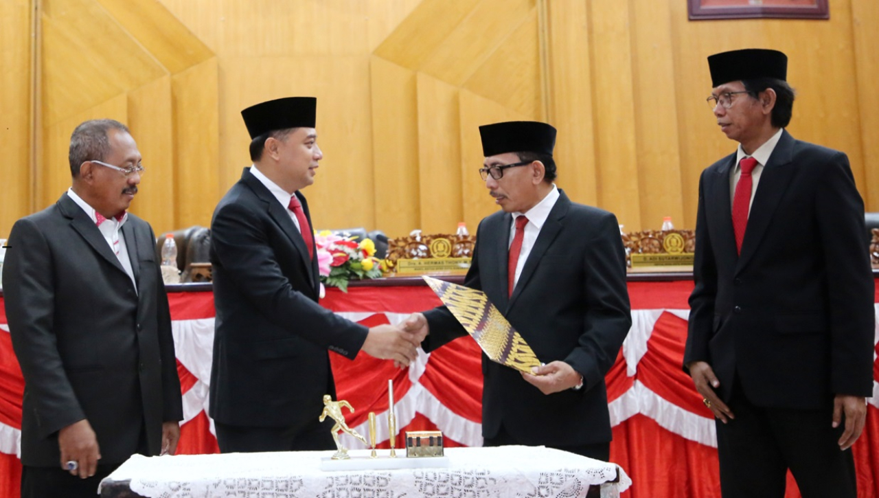 Wali Kota Eri Cahyadi dan pimpinan DPRD Surabaya