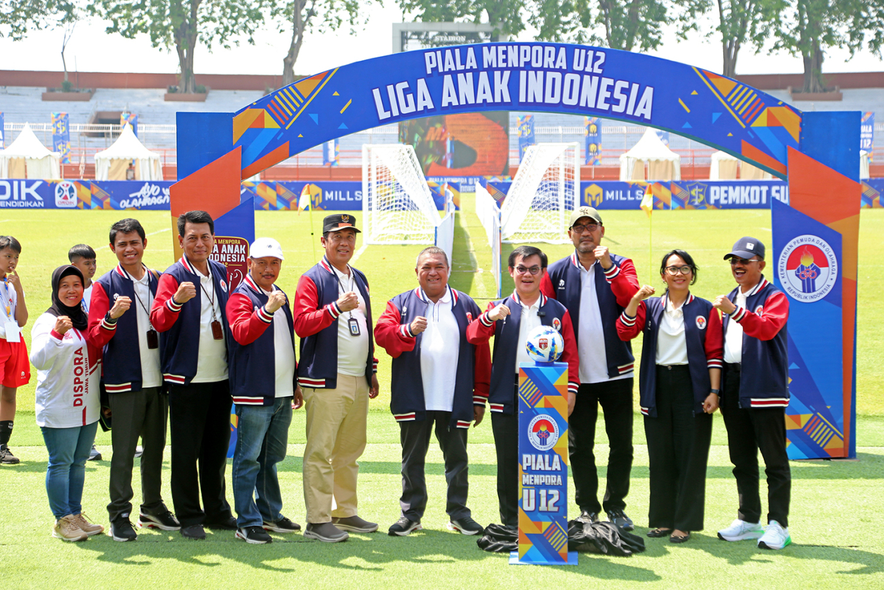 Piala Kementerian Pemuda dan Olahraga (Kemenpora) Liga Anak Indonesia Usia-12 di Stadion G10N