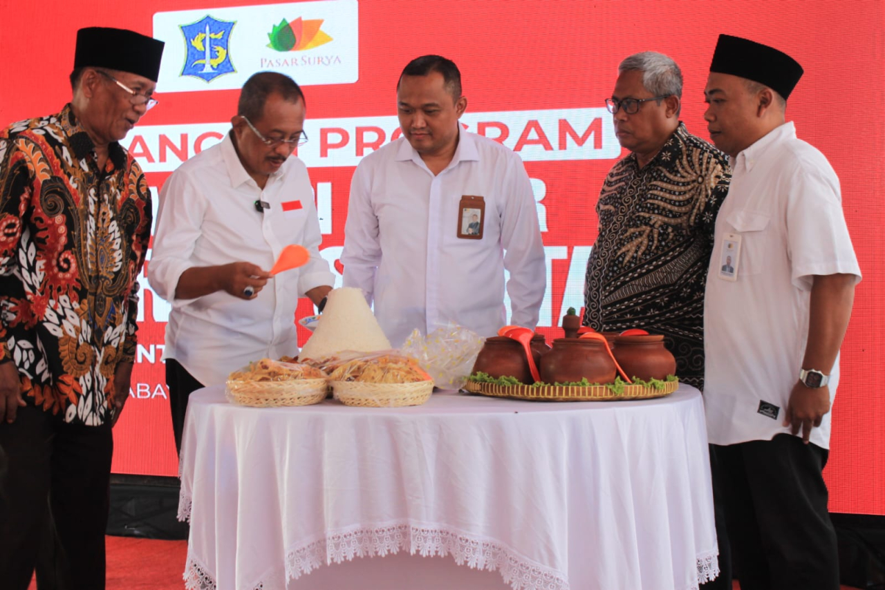 Pencanangan program revitalisasi Pasar Keputran Selatan dihadiri Wakil Wali Kota Surabaya, Armuji,