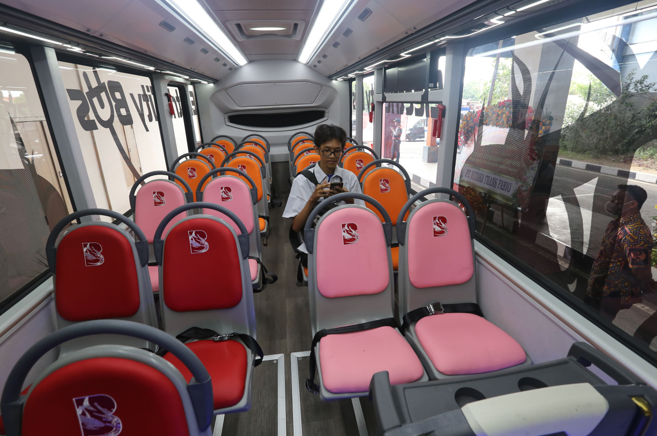 Soft launching bus listrik 'Electric City Bus'