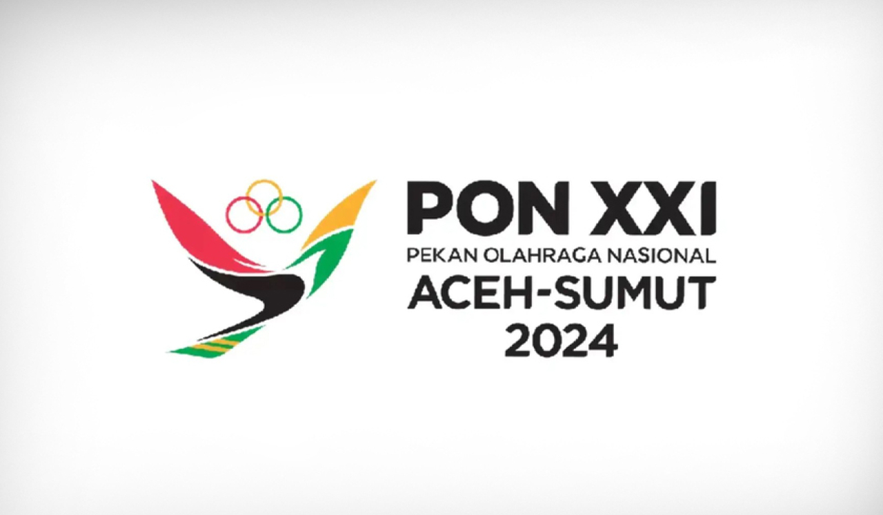 Logo Pekan Olahraga Nasional (PON) XXI yang berlangsung di Aceh dan Sumatera Utara