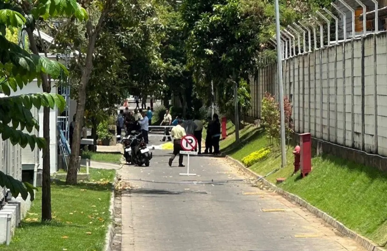Lokasi bundir mahasiswa UK Petra Surabaya