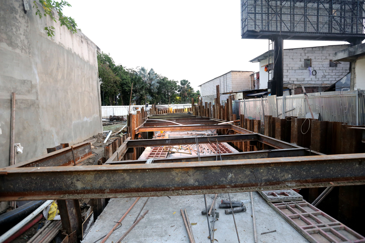 Proyek pembangunan Tunnel TIJ-KBS