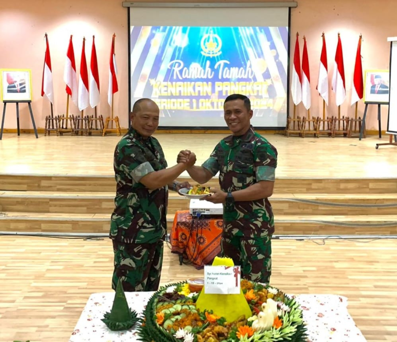 Danbrigif 9/2 Kostrad La Ode Muhammad Nurdin Resmi Naik Pangkat Kolonel
