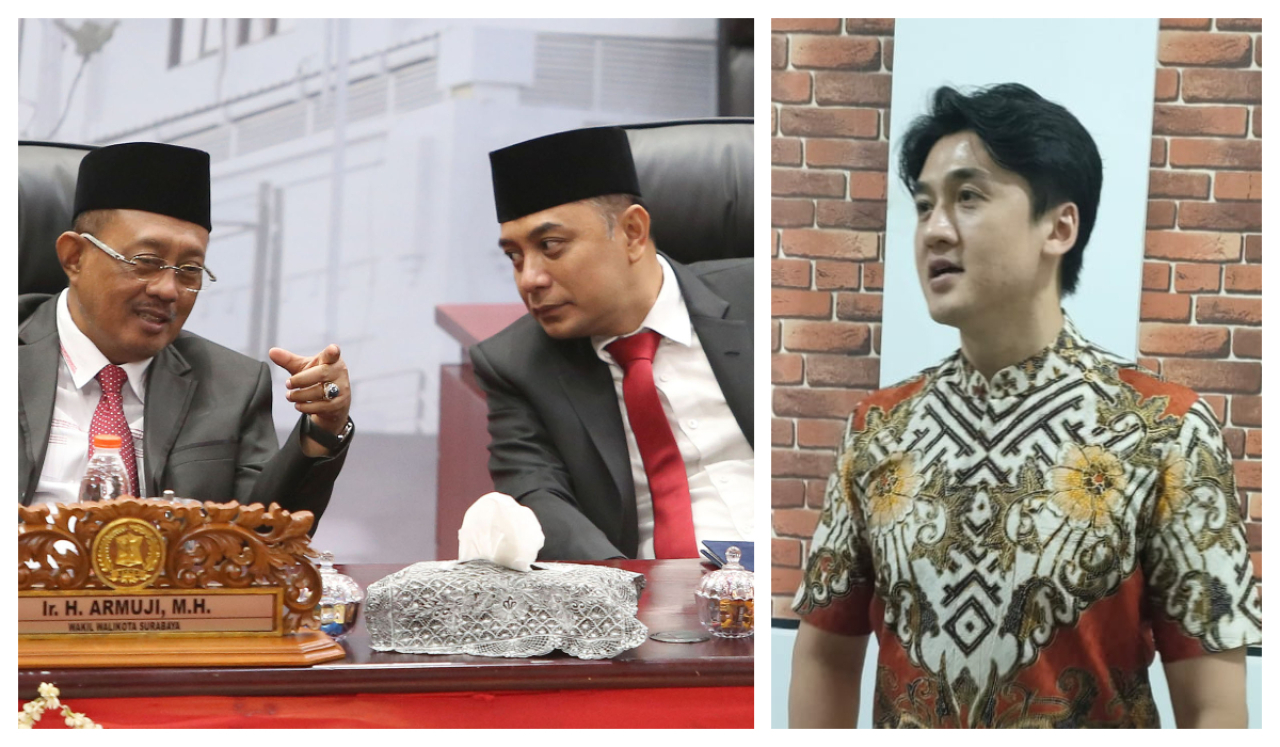 Eri Cahyadi dan Armuji (foto kiri) dan Richard Handiwiyanto
