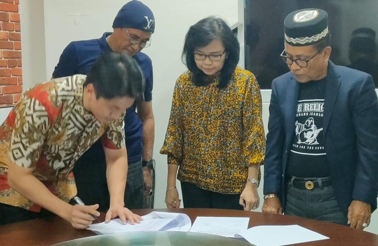 Proses perdamaian Nouke dan SMA Gloria 2 Surabaya