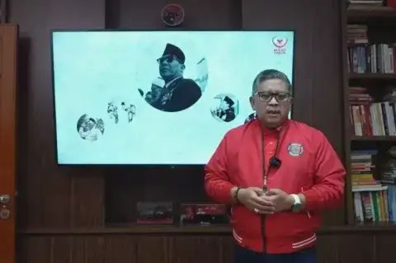 Sekretaris Jenderal (Sekjen) PDIP Hasto Kristiyanto buka suara usai ditetapkan sebagai tersangka oleh KPK, Kamis (26/12/2024). (Foto: Tangkapan Layar Youtube Hasto Kristianto)