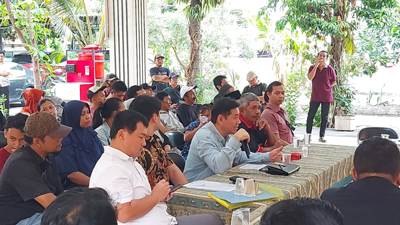 Mediasi pengelola Resto dan Bar Vertigo dengan warga Kalijudan Surabaya