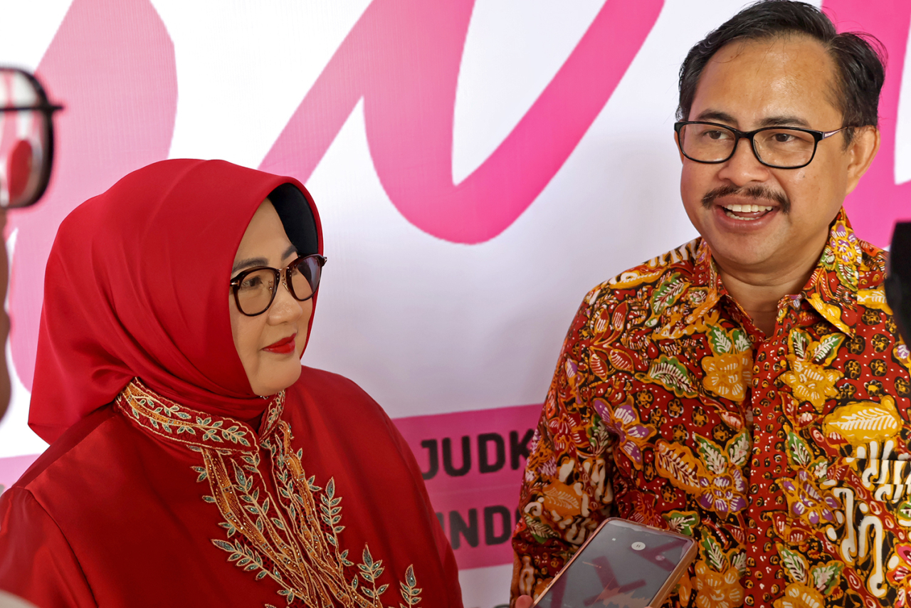 Sekda Ikhsan ikut memperingati Hari Ibu di Convention Hall, Rabu (18/12/2024)