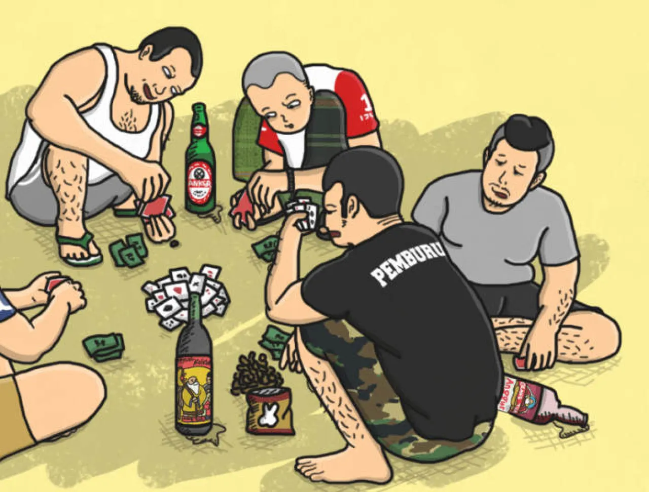 Pesta Miras Oplosan di SDN Mojokerto, Dua Pemuda Meregang Nyawa