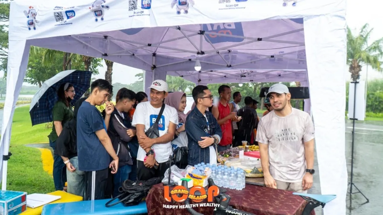 Talkshow Manajemen Keuangan Grand Island Loop BRI Cabang Mulyosari