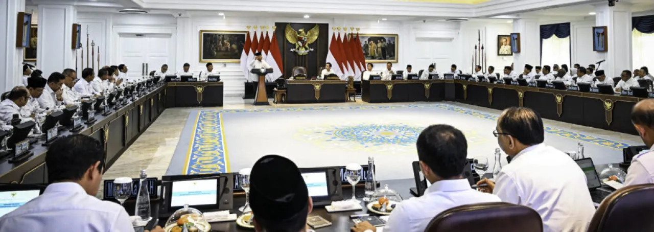 Presiden Prabowo Evaluasi Kinerja Menteri