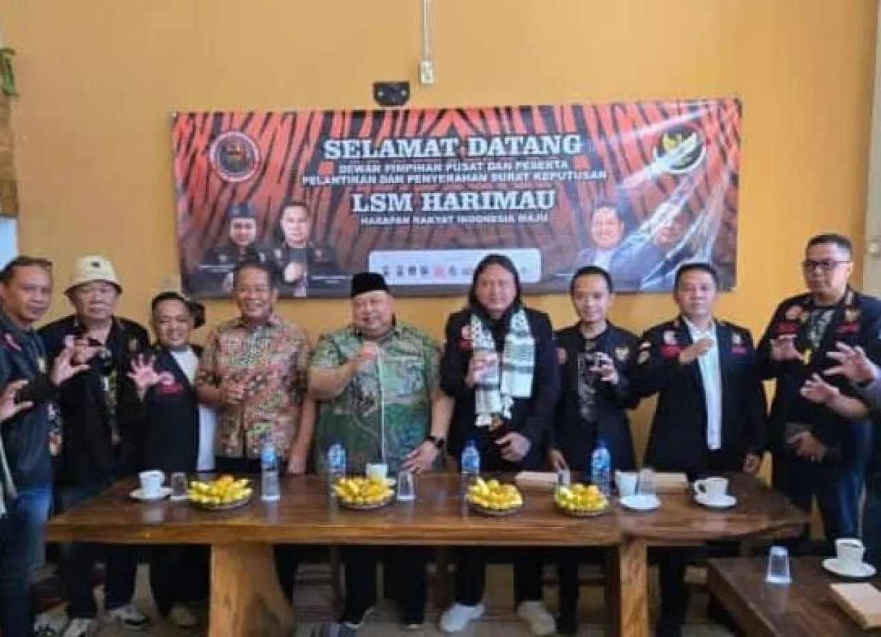 LSM Harimau Perkuat Jaringan, Resmi Lantik 19 DPC di Jawa Timur