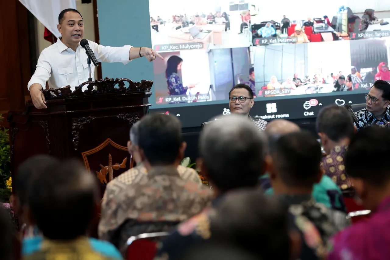 1.360 Kampung Pancasila Siap Digerakkan, Wali Kota Eri Cahyadi: Utamakan Gotong Royong