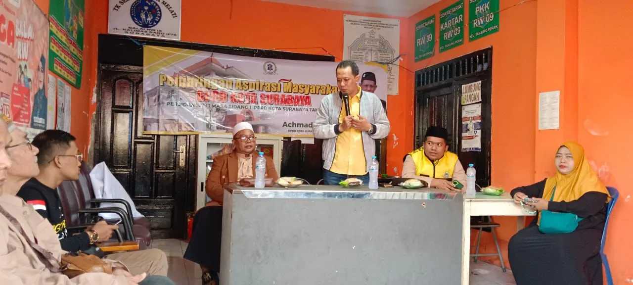 Jaring Aspirasi, Achmad Nurdjayanto Dorong Warga Surabaya Utara Lawan Sampah Liar