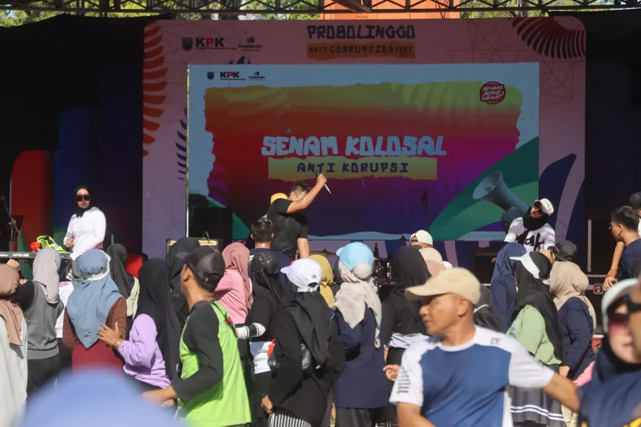 Kapolres AKBP Wahyudin Hadiri Probolinggo Anti Corruption Fest 2025 di Stadion Gelora Merdeka