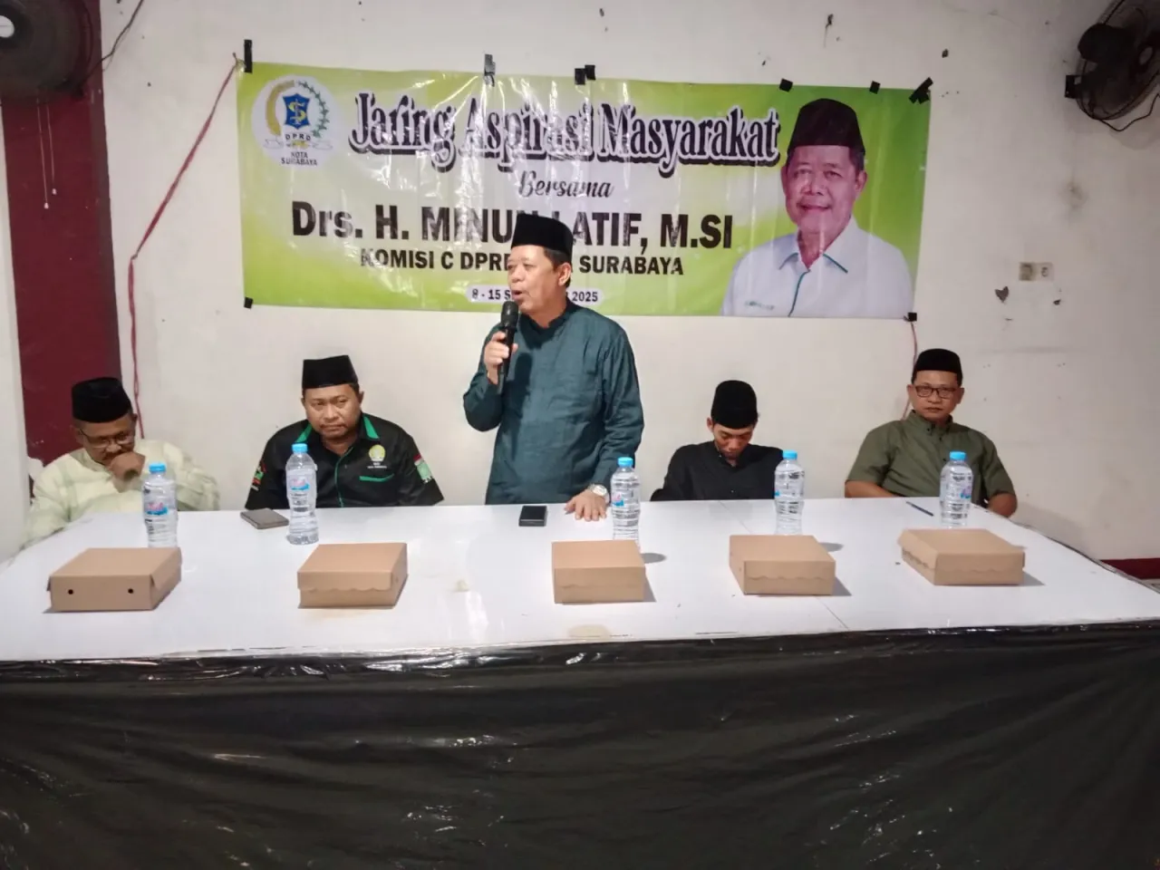Minum Latif Serap Aspirasi Warga Benowo Surabaya: Pavingisasi hingga PJU Jadi Keluhan Utama