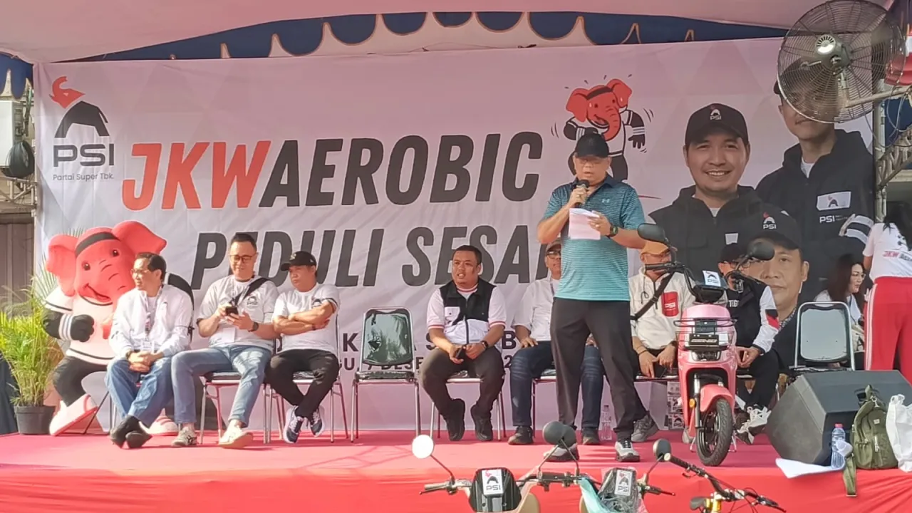 JKWaerobic Peduli Sesama, PSI Surabaya Galang Bantuan Untuk Korban Bencana