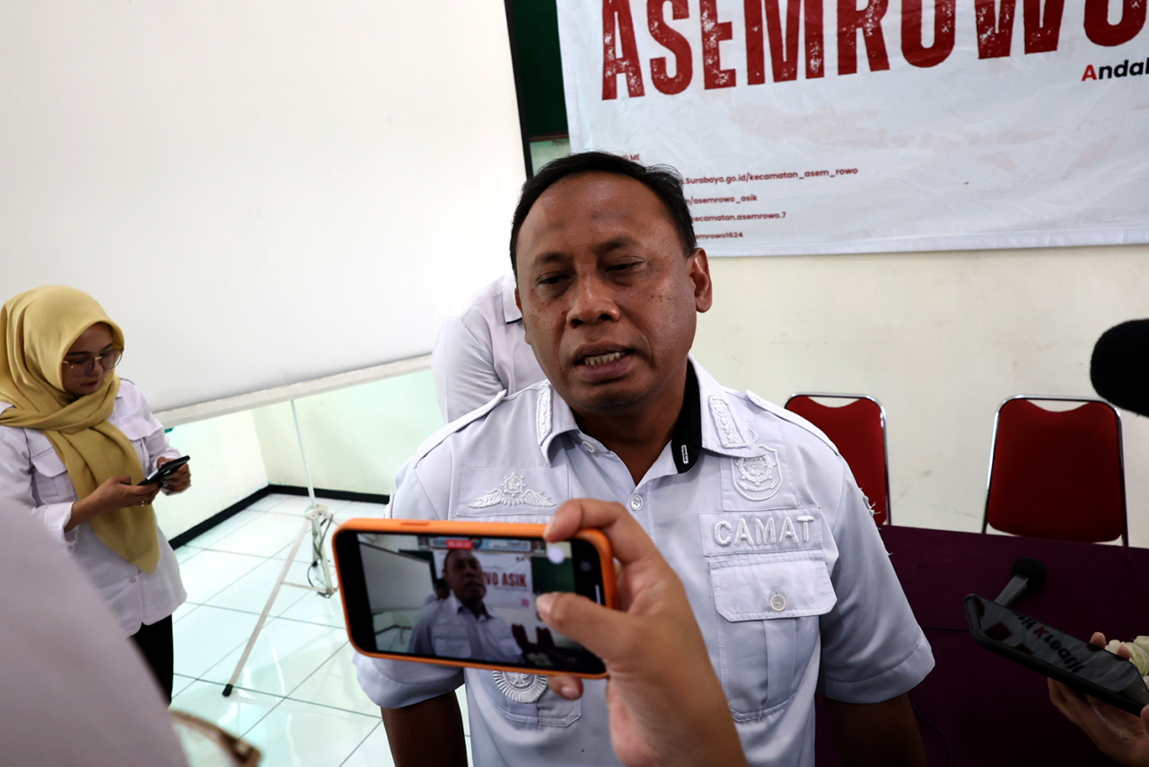 Camat Asemrowo, Kota Surabaya, Muhammad Khusnul Amin