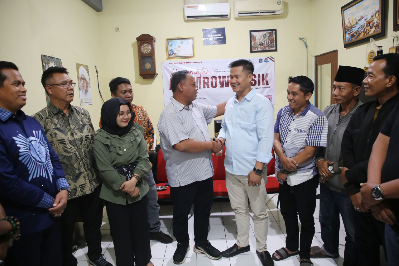 Camat Asemrowo, Muhammad Khusnul Amin dan Barisan Nasional Pemuda Madura (BNPM) damai