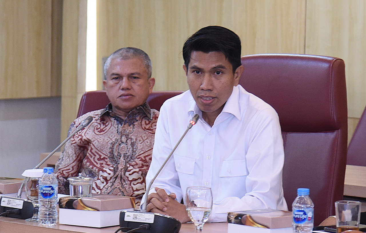 Wakil Ketua Komisi II DPR RI Bahtra Banong. (Foto : Parlementaria DPR/Geraldi/Andri)