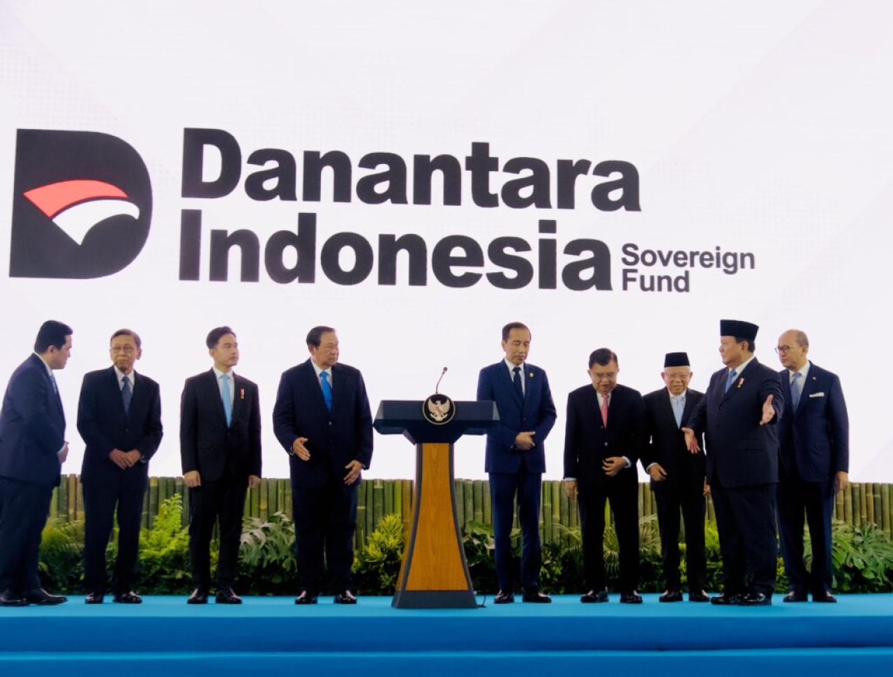 Peluncuran Danantara Indonesia oleh Presiden Prabowo Subianto