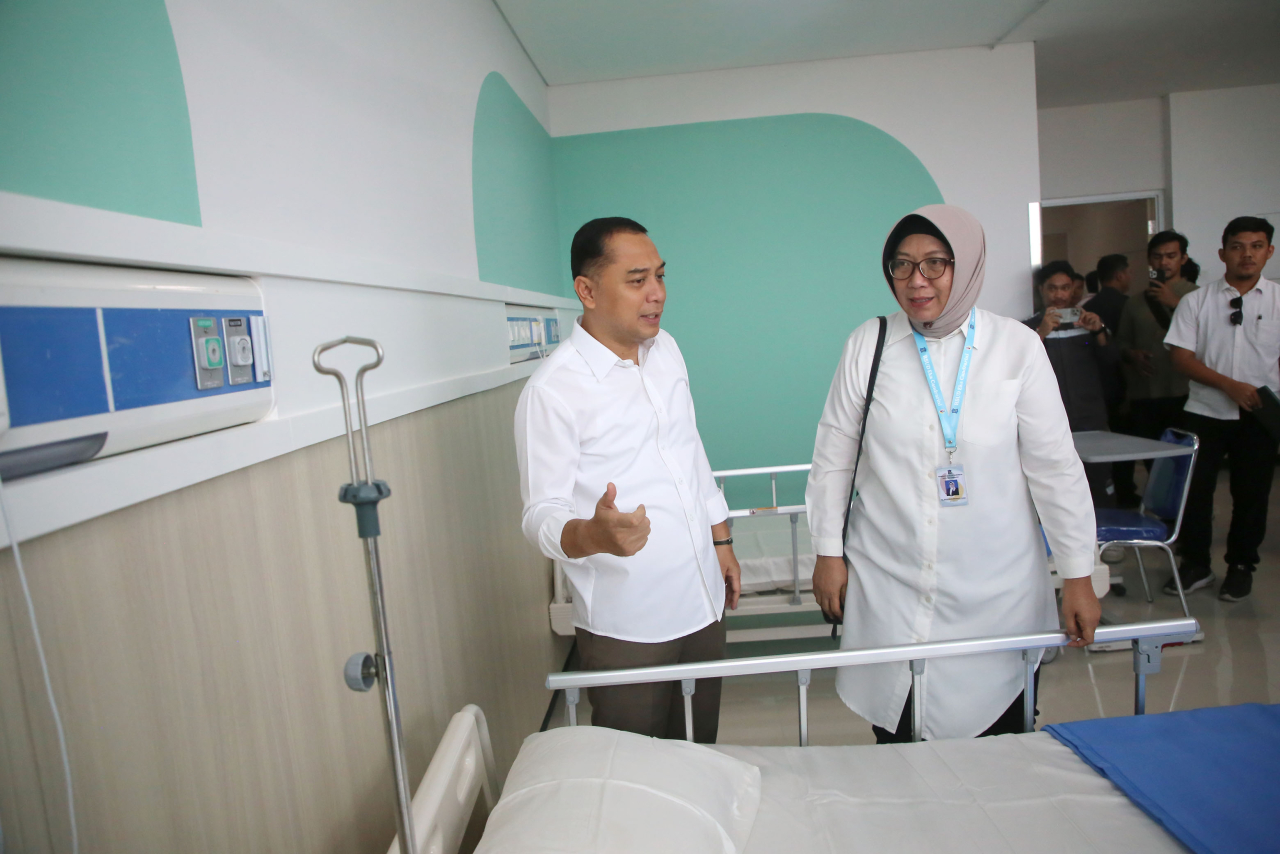 Eri Cahyadi kunjungi RSUD Eka Candrarini Surabaya