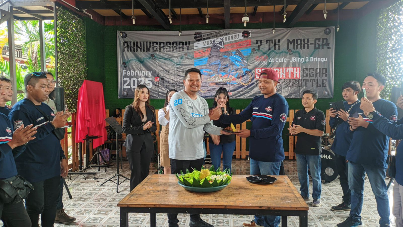 Max Gaharu Probolinggo saat merayakan anniversary ke-7 pada Minggu 9 Februari 2025