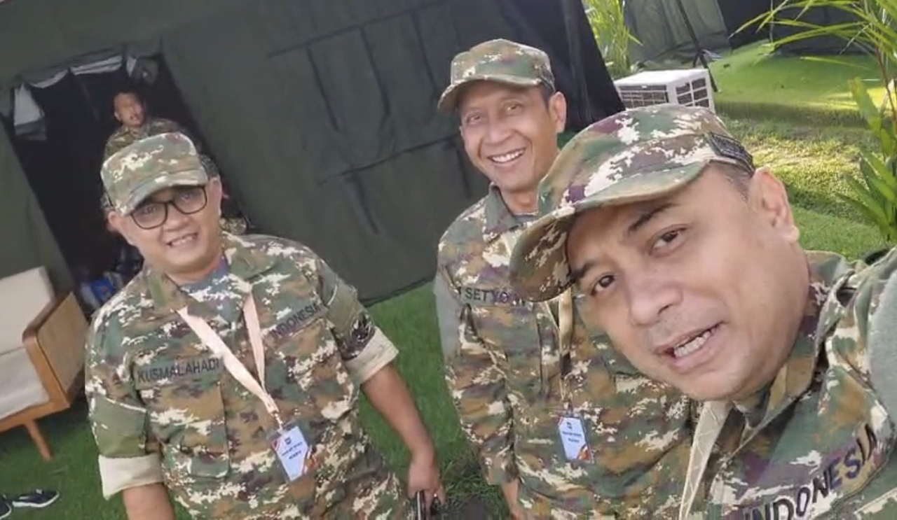 Eri Cahyadi di lokasi retreat di Akmil Magelang